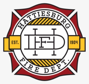 New Ladder Six Truck And Logo - Hattiesburg Fire Department Logo, HD Png Download, Transparent PNG