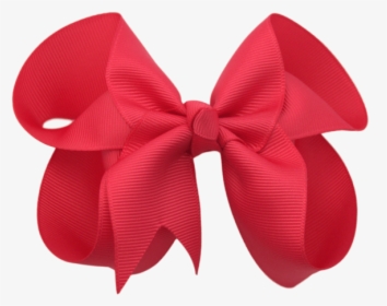 4 Inch Solid Color Boutique Hair Bows   Data Image - Red Hair Bow Png, Transparent Png, Transparent PNG