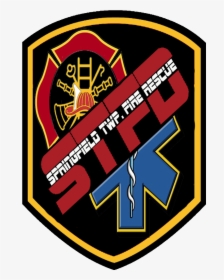 Current Fire Department Logo - Springfield Township Fire Department Badge, HD Png Download, Transparent PNG