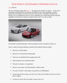 Tesla Model S, HD Png Download, Transparent PNG