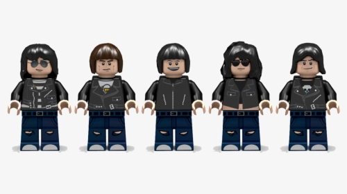 Lego Ramones Minifigures, HD Png Download, Transparent PNG