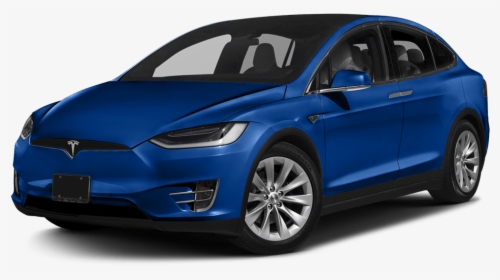 Tesla Model X- Deep Blue Metallic - 2018 Tesla Model X, HD Png Download, Transparent PNG