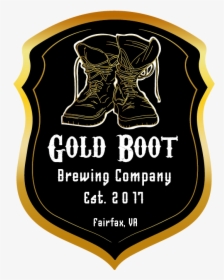 Logo Design By Potoko For Gold Boot Brewing Company - Label, HD Png Download, Transparent PNG