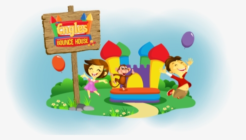 Inflatables & Party Rentals - Animated Bounce House, HD Png Download, Transparent PNG