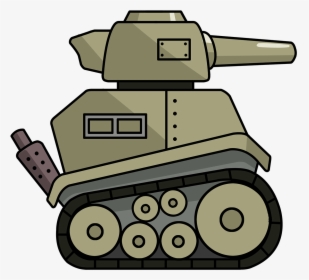 Transparent Military Clip Art - Tank Cartoon Png, Png Download, Transparent PNG
