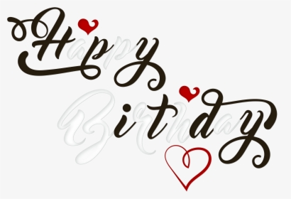 Happy Birthday Black And White Png Transparent Clip - Happy Birthday Cb Png, Png Download, Transparent PNG