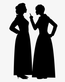 Angry, Woman, Conflict, Yell, Silhouette, Communication - Silhouette Of Angry Women, HD Png Download, Transparent PNG