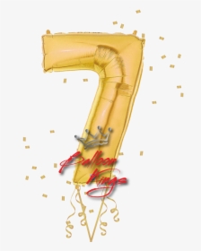 Gold Number - Balloon, HD Png Download, Transparent PNG