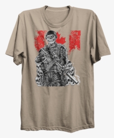Canadian Soldier Bone Pile T-shirt - Camiseta Pink Guy, HD Png Download, Transparent PNG