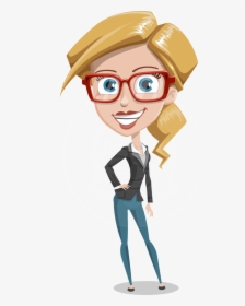 Female Cartoon Character Ака Pam The Lucky Charm - Female Cartoon Characters Png, Transparent Png, Transparent PNG
