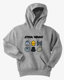 Darth Vader R2d2 C3po Star Wars Unique Product Youth - Girl Hoodie Png, Transparent Png, Transparent PNG