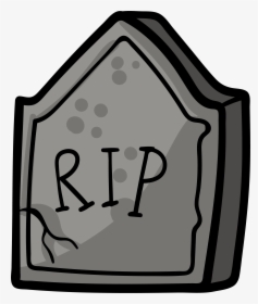 Headstone Drawing Tomb Cartoon - Gravestone Png Cartoon, Transparent Png, Transparent PNG