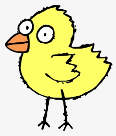 Cartoon Bird Clipart - Black And White Bird Clipart, HD Png Download, Transparent PNG