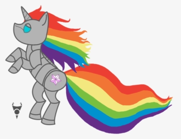 Robot Unicorn Pony By Tombstone On Clipart Library - Robot Unicorn Pony, HD Png Download, Transparent PNG