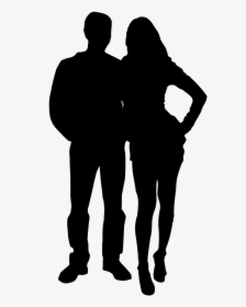Couple Silhouette Actor Love Ex - Need Is A Friend Indeed, HD Png Download, Transparent PNG