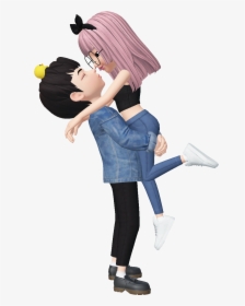 zepeto #cute #couple #boy #girl #freetoedit - Cute Boy And Girl Couple  Cartoon Hd, HD Png Download , Transparent Png Image - PNGitem