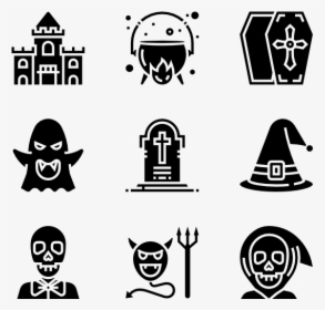 Halloween - Science Icon Vector Png, Transparent Png, Transparent PNG