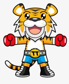Transparent Tiger Cartoon Png - Tiger Cartoon Sport, Png Download, Transparent PNG
