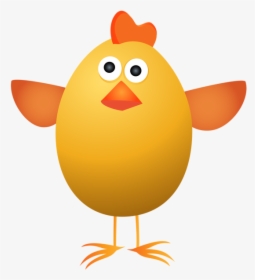 Orange Clipart Hen - Cartoon Roast Chicken, HD Png Download, Transparent PNG