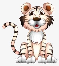 B *✿* Cartoon Tiger, Tiger Design, Safari Png, Wildlife - 不同 動物, Transparent Png, Transparent PNG