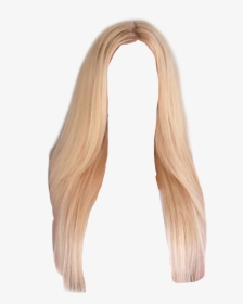 #blonde #hairstyle #straighthair #hairblonde #cute - Blonde Long Straight Hair Png, Transparent Png, Transparent PNG