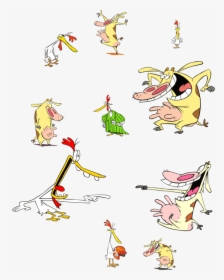 Cartoon Network Cow And Chicken Characters, HD Png Download, Transparent PNG