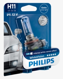 Philips Whitevision H11 - H11 Xenon Effect, HD Png Download, Transparent PNG