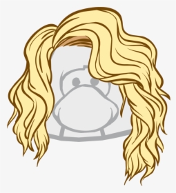 Pin Blonde Wig Clipart - Princess Leia Buns Clipart, HD Png Download, Transparent PNG