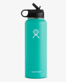 Red Hydro Flask With Straw, HD Png Download, Transparent PNG