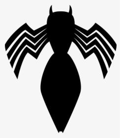Back In Black - Black Suit Spiderman Symbol, HD Png Download, Transparent PNG