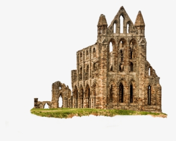 Ruin, Monastery, Abbey, Gothic, Whitby, Dracula - Whitby Abbey, HD Png Download, Transparent PNG