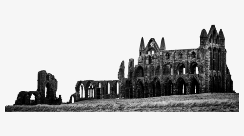 Ruin, Abbey, Vault, Monastery, Gothic, Isolated - Whitby Abbey, HD Png Download, Transparent PNG