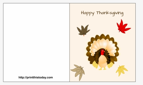 Thanksgiving Card Template Free, HD Png Download, Transparent PNG