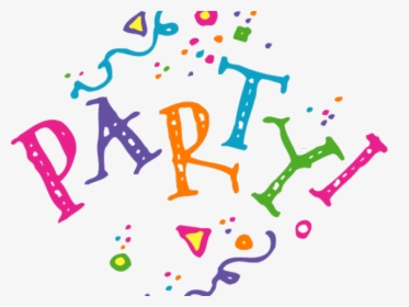 Party Word Cliparts - Clip Art School Party, HD Png Download, Transparent PNG