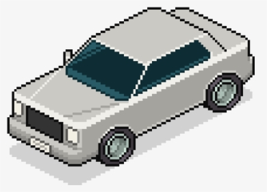 Clip Art Pixel Art Cars - Car Isometric Pixel Art, HD Png Download, Transparent PNG
