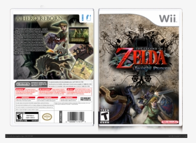 Comments Zelda Twilight Princess - Zelda Twilight Princess Wii Box, HD Png Download, Transparent PNG