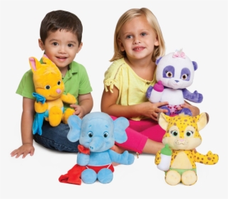 Word Party Snuggle And Play Group Kids - Word Party Toys, HD Png Download, Transparent PNG