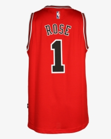 Adidas Chicago Bulls Derrick Rose Road Swingman Jersey - Derrick Rose Jersey, HD Png Download, Transparent PNG