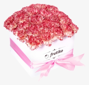 White Box Of Pink Carnations White Box Of Pink Carnations - Artificial Flower, HD Png Download, Transparent PNG