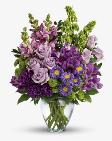 Lavender Charm Bouquet - Lavender Flowers Bouquet, HD Png Download, Transparent PNG
