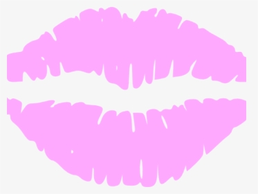 Kiss Clipart Light Pink Lip - Lips Clip Art, HD Png Download, Transparent PNG