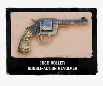 Red Dead Redemption 2 Weapons Transparent Background - Red Dead Redemption 2 Double Action Revolver, HD Png Download, Transparent PNG