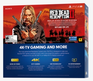 Red Dead Redemption 2 Ps4 Pro Bundle, HD Png Download, Transparent PNG