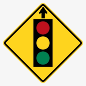 Ontario Traffic Signal Ahead Non-compliant - Signal Ahead Sign, HD Png Download, Transparent PNG