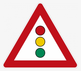 Trafficsignals - Achtung Svg, HD Png Download, Transparent PNG