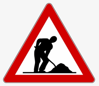 Traffic-sign - Men At Work Traffic Sign, HD Png Download, Transparent PNG