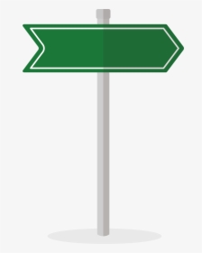 Traffic Sign Arrow Euclidean Vector - Transparent Background Road Sign Png, Png Download, Transparent PNG