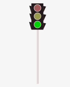 Traffic Light Transparent Background Png - Transparent Background Traffic Signal Png, Png Download, Transparent PNG