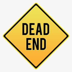 Diamond End Dead Sign Traffic Signs Clipart - Speed Hump Sign Png, Transparent Png, Transparent PNG