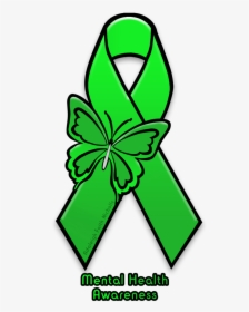 Mental Health Awareness Ribbon Png - Congestive Heart Failure Symbol, Transparent Png, Transparent PNG